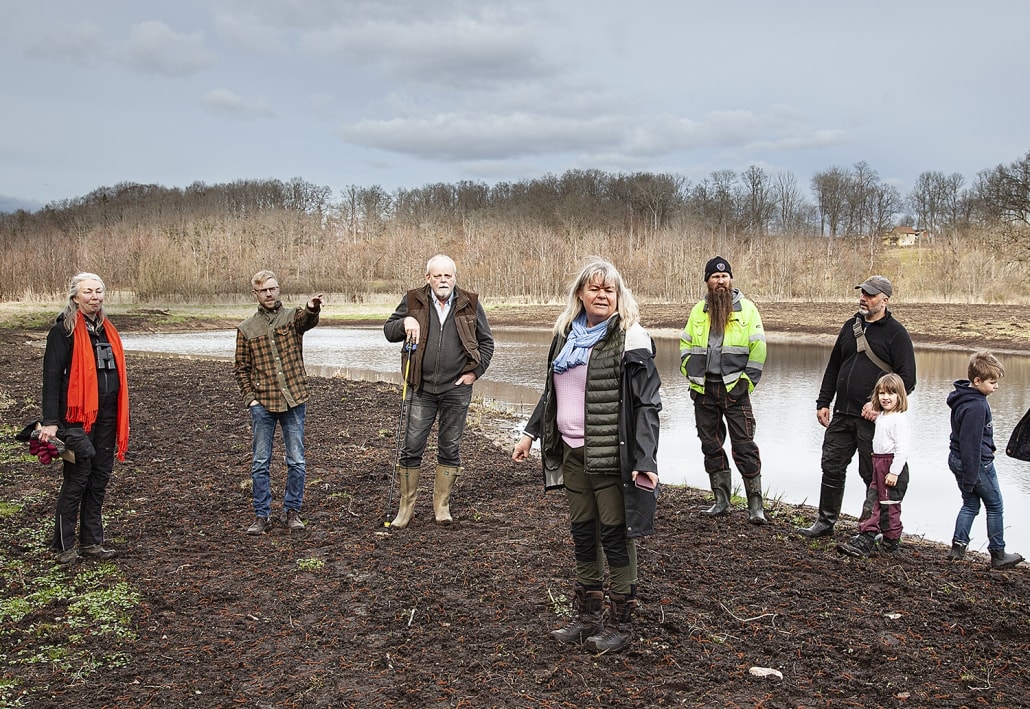 Våtmarksvandring vid Arkelstorpsviken FOTO: Annelie Worgard